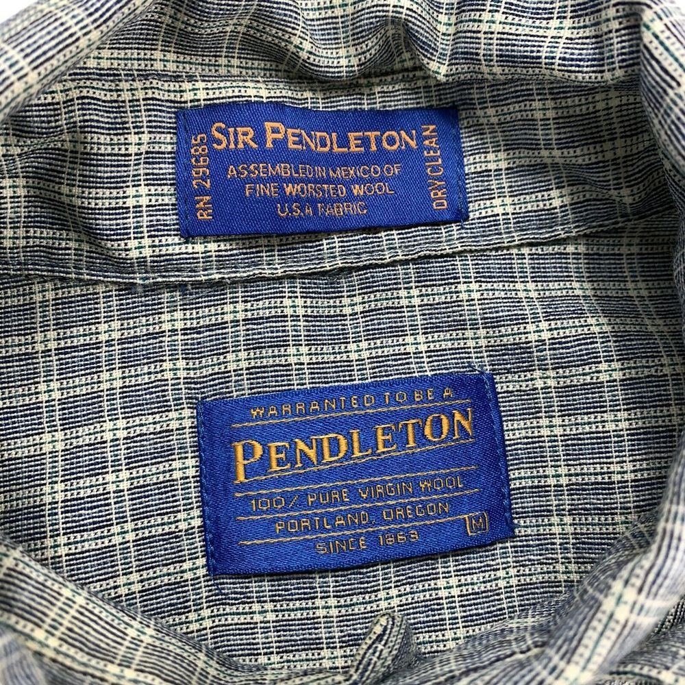Pendleton Sir Pendleton Wool Button Down Shirt - Picture 5 of 6